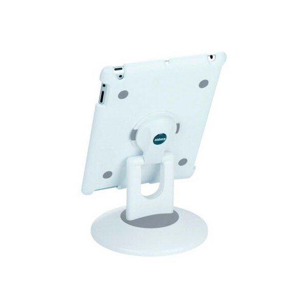 Aidata ISP303WG Multi-Station for iPad 2, 3 & 4, White Shell with White and Gray Base